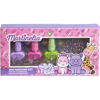 Aquarius Cosmetic Комплект за маникюр, Martinelia, My Best Friends, 4 части (MA12266)