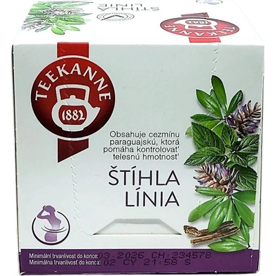 Teekanne Štíhlá linie bylinný čaj 10 x 2 g