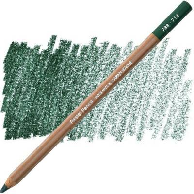 Caran d´Ache suchý pastel v tužce 718 middle phthalocyanine green