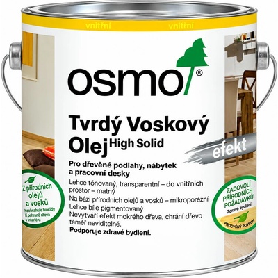 Osmo 3041 Tvrdý voskový olej Efekt 0,75 l Natural