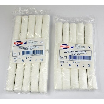 Panep Obväz hydrofilný nesterilný 12 cm x 5 m,10 ks/bal.