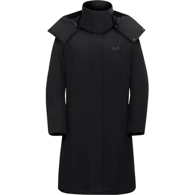 Jack Wolfskin Дамско палто Jack wolfskin Women's Frost Haven Coat - Black (102-4722-0114)