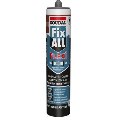 Soudal ЛЕПИЛО soudal fix all ФЛЕКСИ 290мл СИВ (157541)