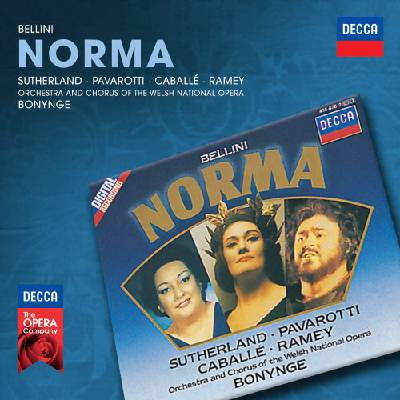 Bellini Vincenzo - Norma Sutherlland,Pavarotti,Caballé... 3 CD