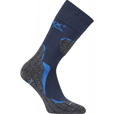 Voxx DUALIX merino outdoorové ponožky tm. modrá