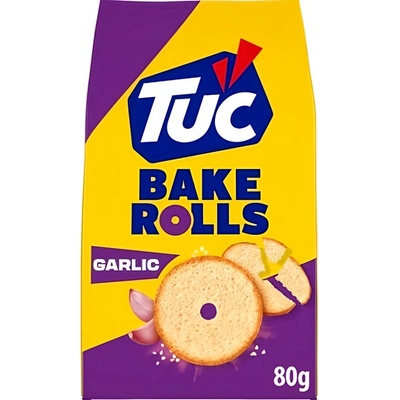 Tuc Bake Rolls příchuť Česnek 80 g