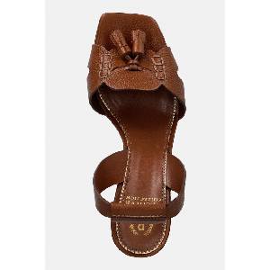 Pollini сандали с висок ток от кожа (PA16137C0OPB0200)