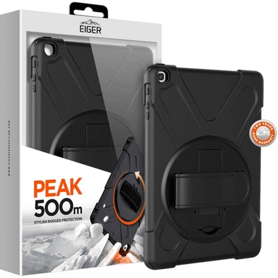 Eiger Peak 500m Case - удароустойчив хибриден кейс от най-висок клас за Samsung Galaxy Tab A 10.1 (2019) (черен)