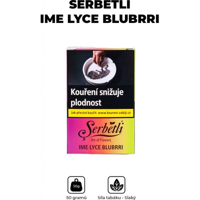 Serbetli 50 g Ime Lyce Blubrri – Zbozi.Blesk.cz