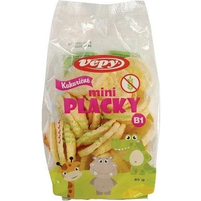 VEPY - Kukuřičné placky MINI s vitamínem B1 bez lepku 45g