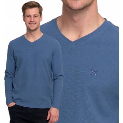 Moraj Longsleeve s výšivkou modré