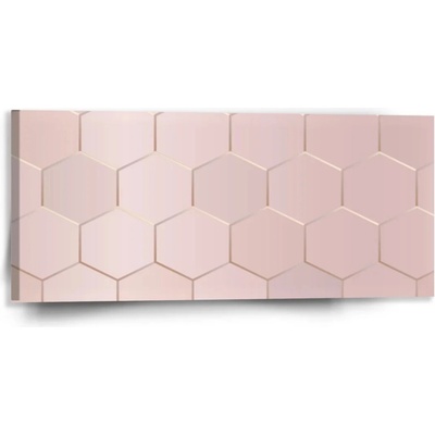 Sablio Obraz Rose gold - 110x50 cm