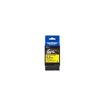 Brother Консуматив Brother HSe-611E 5.2mm Black on Yellow Heat Shrink Tape (HSE611E)