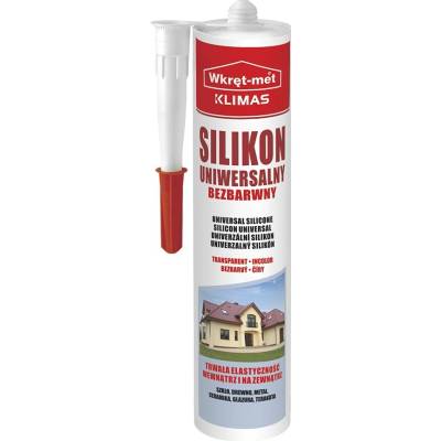Klimas silikón univerzálny 310 ml transparentná