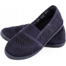 Čipkované tenisky tmavomodré