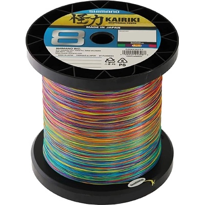 Shimano Šnura Kairiki 8 1m 0,35mm 39,5kg Multi Color