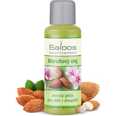 Saloos mandlový rostlinný olej lisovaný za studena 250 ml