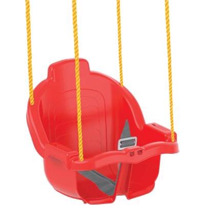 Pilsan Детска люлка Pilsan Comfort Red с въжета и предпазен колан (112865)