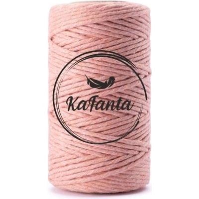 Macrame priadza KaFanta PREMIUM 2mm/50m - cocktail pink