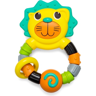 Infantino Бебешка гризалка Infantino - Лъвче със синя грива (IN216274-1)