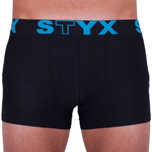 Styx Мъжки боксерки Styx спортна гума надразмер черни Styx | Cheren | МЪЖЕ | 3XL - zoot - 32,66 лв