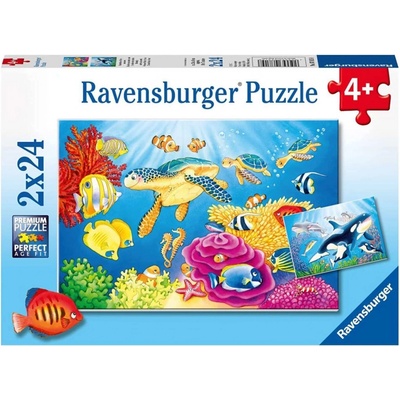 Ravensburger 78158 Pod mořem 2 x 24 dielov