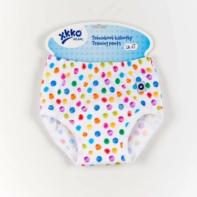 XKKO Tréningové nohavičky Organic Watercolor Polka Dots L