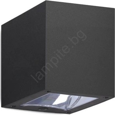 Kobi Соларно стенно LED осветително тяло QUERK LED/1, 2V 3000/4000K IP54 800 mAh (KB0664)