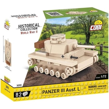 COBI Panzer III Ausf L, 1: 72, 80 к