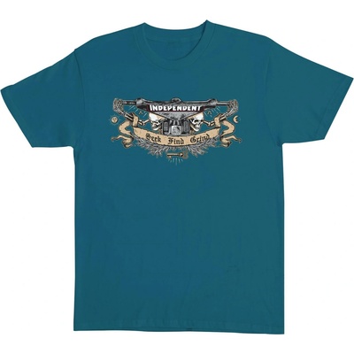 Independent tričko sFG Society S/S Heavyweight T-Shirt Galapagos Blue