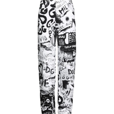 Dolce & Gabbana Graffiti White