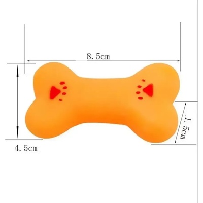 Играчка за куче гумен кокал със звук (10455)