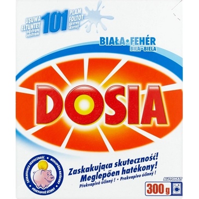 Dosia Biela prací prášok na bílé prádlo 3 PD 300 g