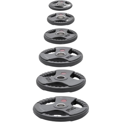 Orion Fitness Дискове олимпийски гумирани 3D [2 x 10 кг. ]