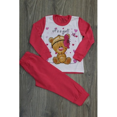 Венера Пижамка с дълъг ръкав Мече, 86