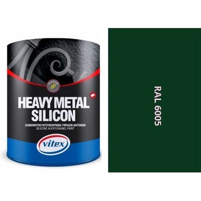 Body Vitex Heavy Metal Silikon Mechovo 750 ml Zelená