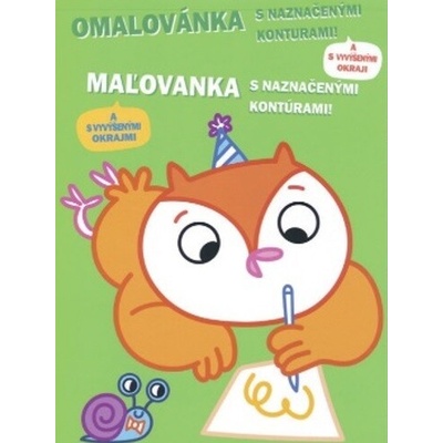 Maľovanie medzi čiarami Sova