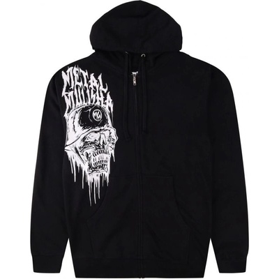 Metal Mulisha MIKINA TROOPER ZIP HOODIE černá