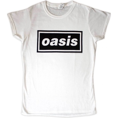 Oasis Decca Logo White M Дамски Риза (OASTS01LW02)