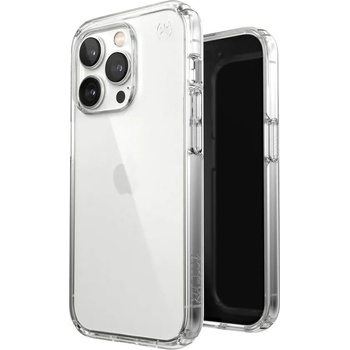 Speck Presidio Perfect Clear - удароустойчив хибриден кейс за iPhone 14 Pro Max (прозрачен)