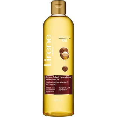 Lirene Shower Oil sprchový gél s makadamiovým a monoi olejom 400 ml