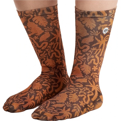 PEPPERMINT Дамски чорапи за колоездене Peppermint Women's Signature Socks Print Cycling socks - Wild Espresso - размер 35-38 (EU) (207-0912-0311)