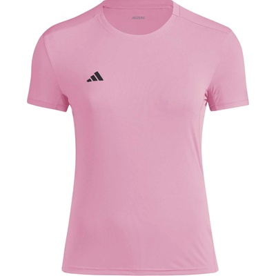 adidas Dámske bežecké tričko ADIZERO ESSENTIALS TEE ružová biela