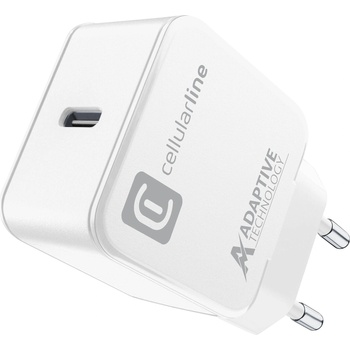 Image 1 of Cellularline Зарядно 220v usb-c 15w
