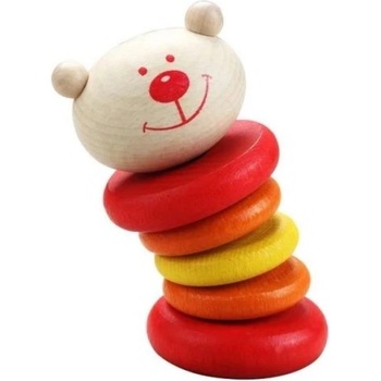 Classic World Дървена дрънкалка - мече