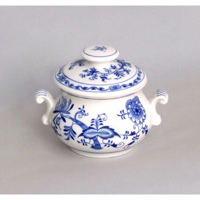 Cibulák Český Porcelán Dubí Hrnček zapekací s uškami a s viečkom s úchytkou 500 ml