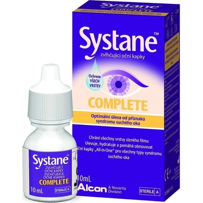 Systane Complete zvlhč. oční kapky 10 ml – Zboží Mobilmania