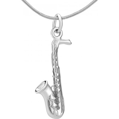 SILVEGO Strieborný prívesok saxofón PRM13095
