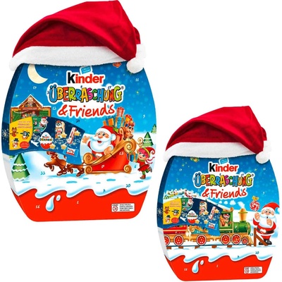 Kinder adventní kalendář s čepicí 370g