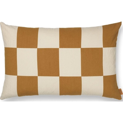 ferm LIVING Декоративна възглавница Fold в каре 40 x 60 см светлокафяво-бежова (1104268649)